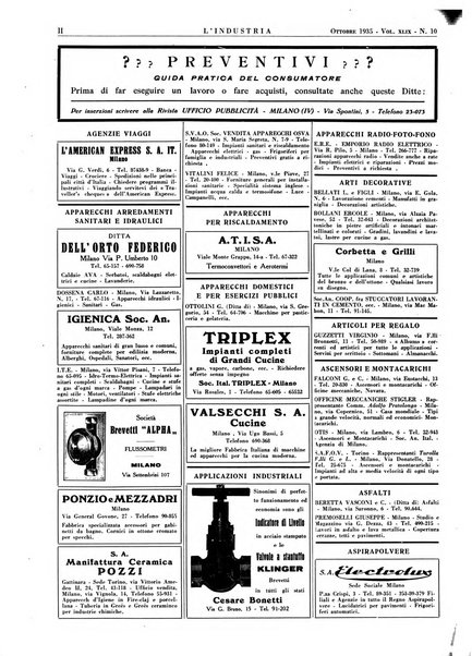 L'industria rivista tecnica ed economica illustrata