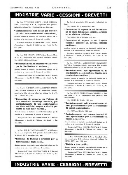 L'industria rivista tecnica ed economica illustrata