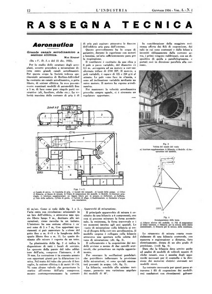 L'industria rivista tecnica ed economica illustrata