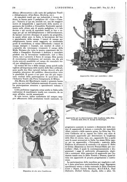 L'industria rivista tecnica ed economica illustrata