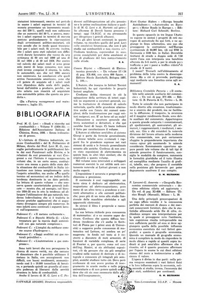 L'industria rivista tecnica ed economica illustrata