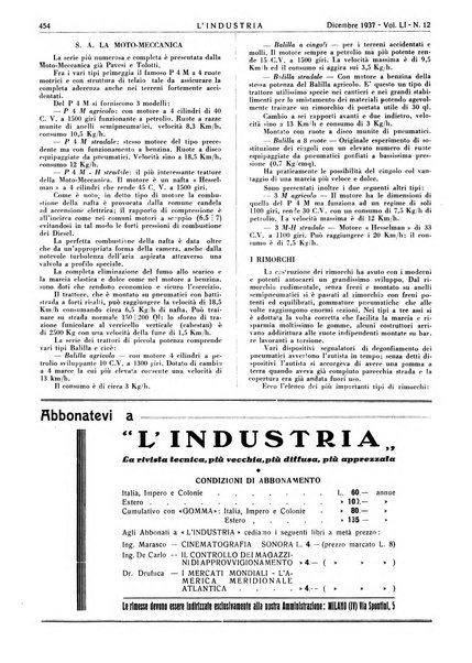 L'industria rivista tecnica ed economica illustrata