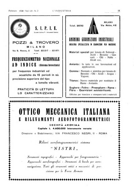 L'industria rivista tecnica ed economica illustrata