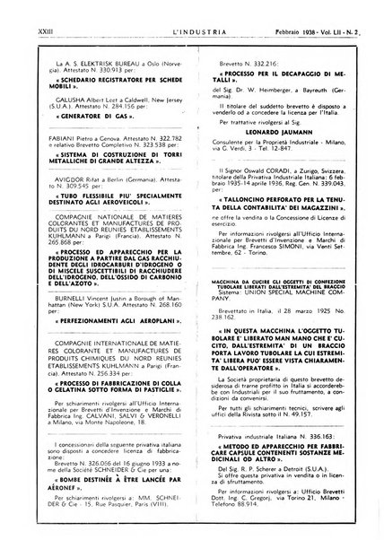 L'industria rivista tecnica ed economica illustrata