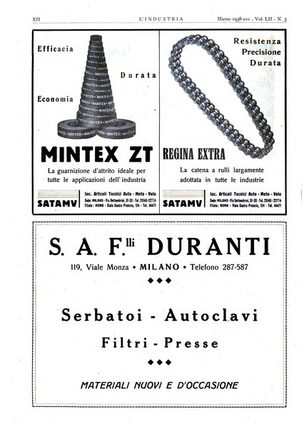 L'industria rivista tecnica ed economica illustrata