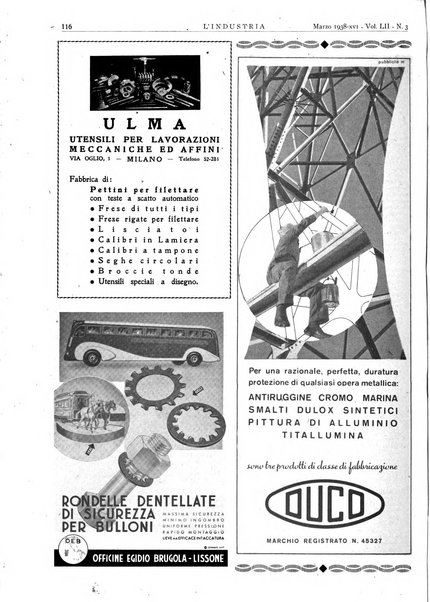 L'industria rivista tecnica ed economica illustrata