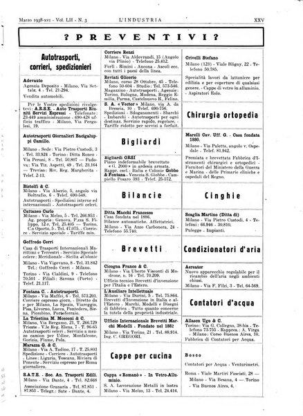 L'industria rivista tecnica ed economica illustrata