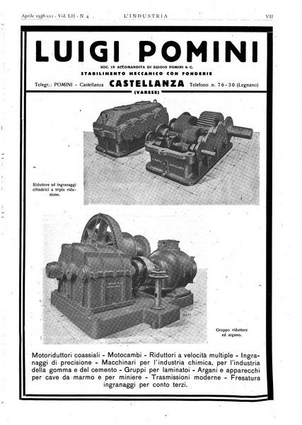 L'industria rivista tecnica ed economica illustrata