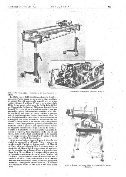 L'industria rivista tecnica ed economica illustrata