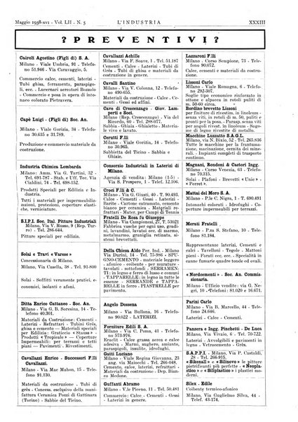 L'industria rivista tecnica ed economica illustrata