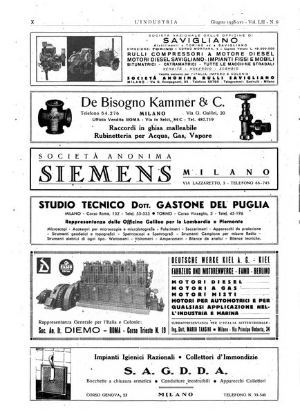 L'industria rivista tecnica ed economica illustrata