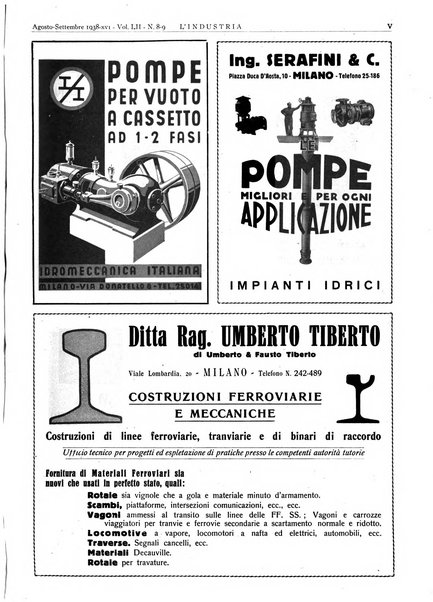 L'industria rivista tecnica ed economica illustrata