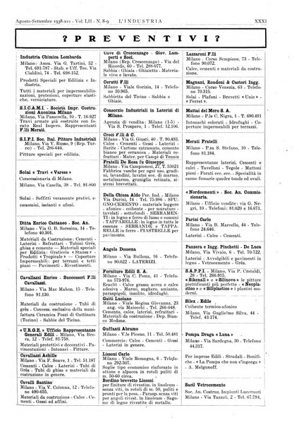 L'industria rivista tecnica ed economica illustrata