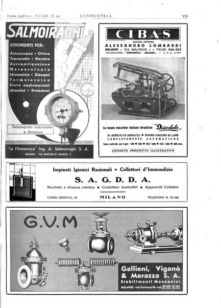 L'industria rivista tecnica ed economica illustrata