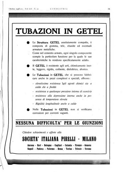 L'industria rivista tecnica ed economica illustrata