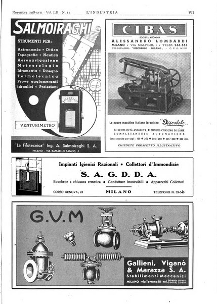 L'industria rivista tecnica ed economica illustrata