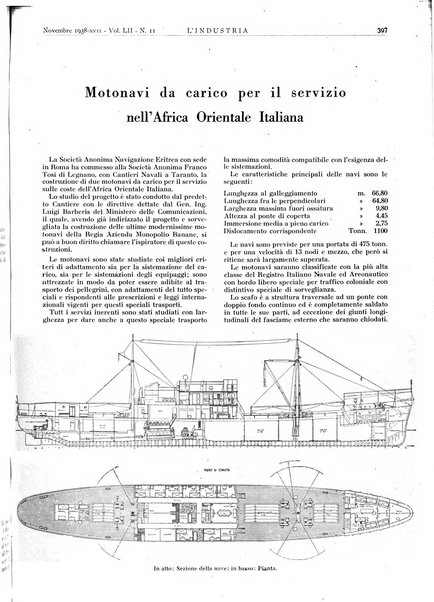 L'industria rivista tecnica ed economica illustrata