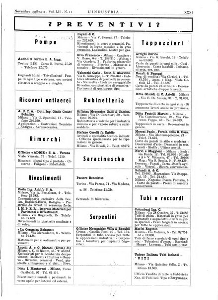 L'industria rivista tecnica ed economica illustrata