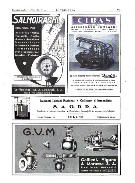 L'industria rivista tecnica ed economica illustrata