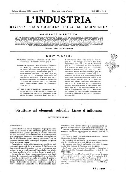 L'industria rivista tecnica ed economica illustrata