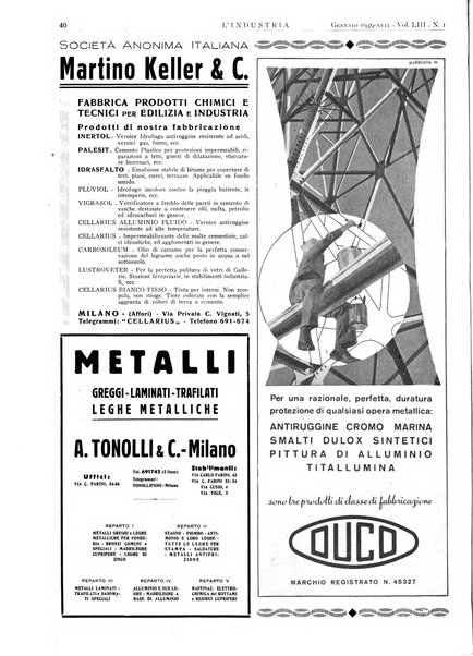 L'industria rivista tecnica ed economica illustrata