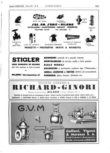 L'industria rivista tecnica ed economica illustrata