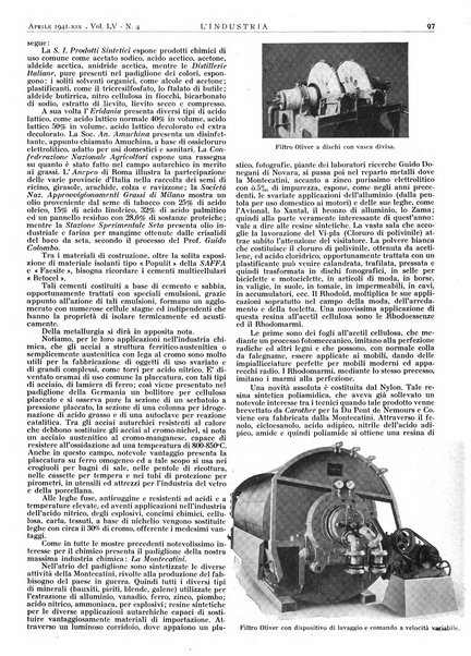 L'industria rivista tecnica ed economica illustrata