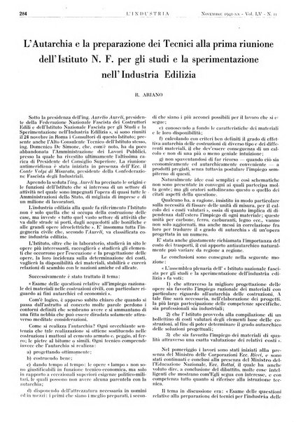 L'industria rivista tecnica ed economica illustrata