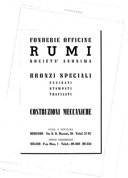 L'industria rivista tecnica ed economica illustrata