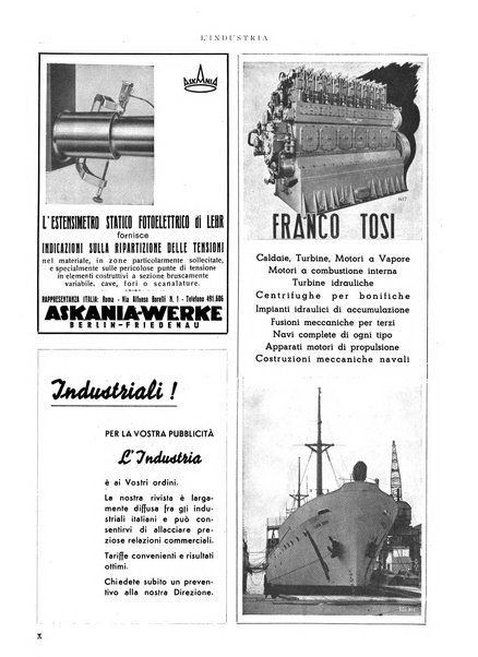 L'industria rivista tecnica ed economica illustrata