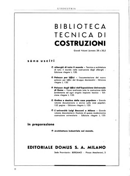 L'industria rivista tecnica ed economica illustrata