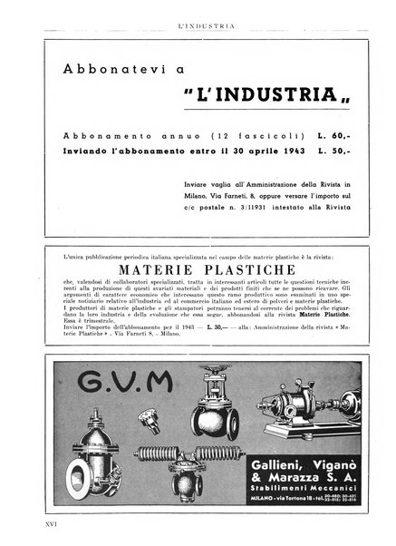 L'industria rivista tecnica ed economica illustrata