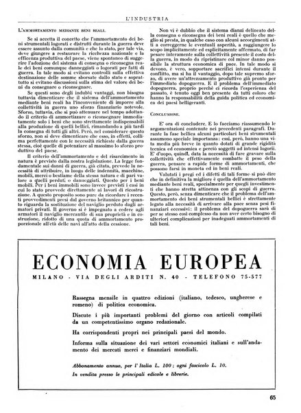 L'industria rivista tecnica ed economica illustrata