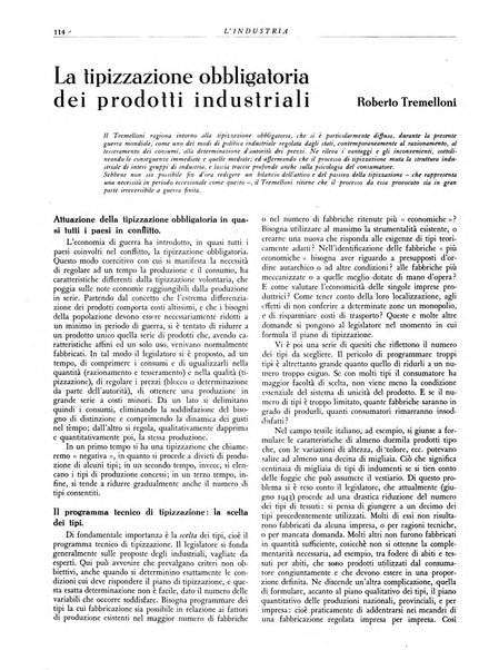 L'industria rivista tecnica ed economica illustrata