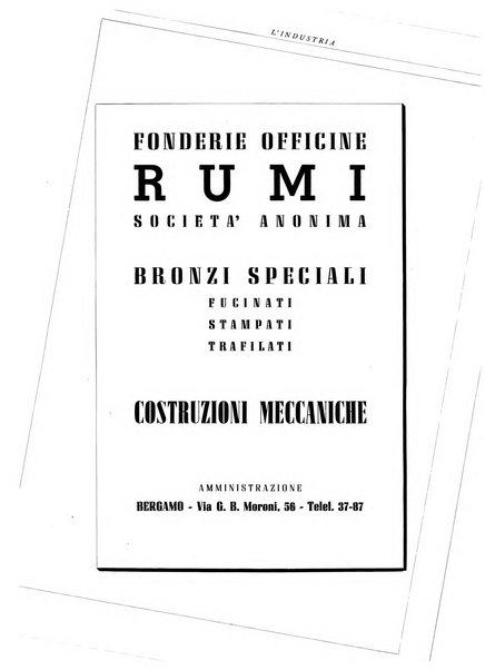 L'industria rivista tecnica ed economica illustrata