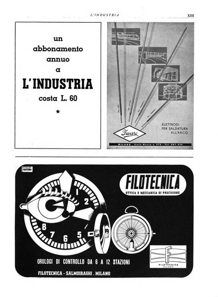 L'industria rivista tecnica ed economica illustrata