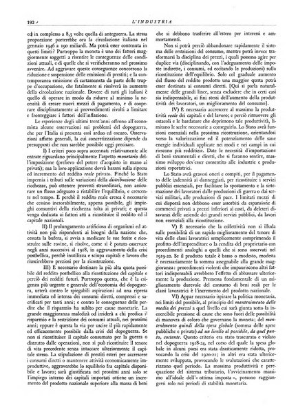 L'industria rivista tecnica ed economica illustrata