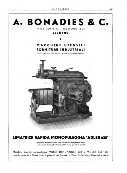 L'industria rivista tecnica ed economica illustrata