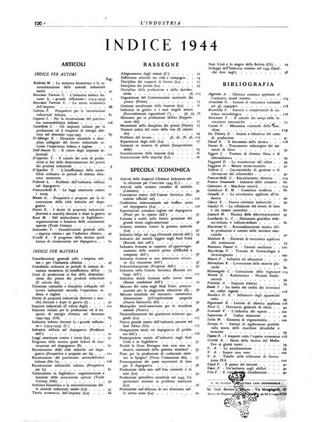 L'industria rivista tecnica ed economica illustrata