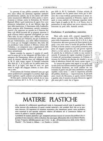 L'industria rivista tecnica ed economica illustrata