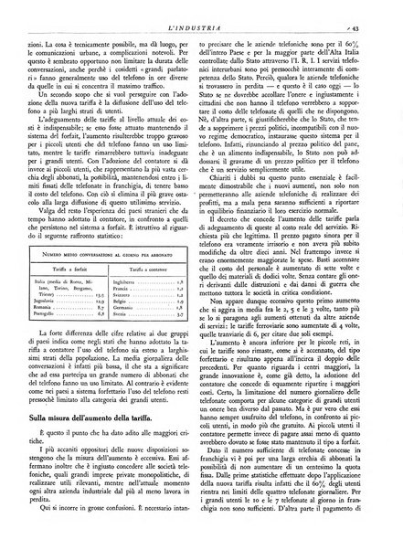 L'industria rivista tecnica ed economica illustrata