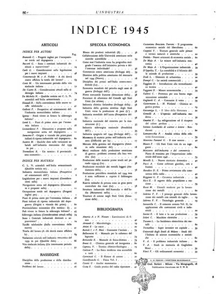 L'industria rivista tecnica ed economica illustrata