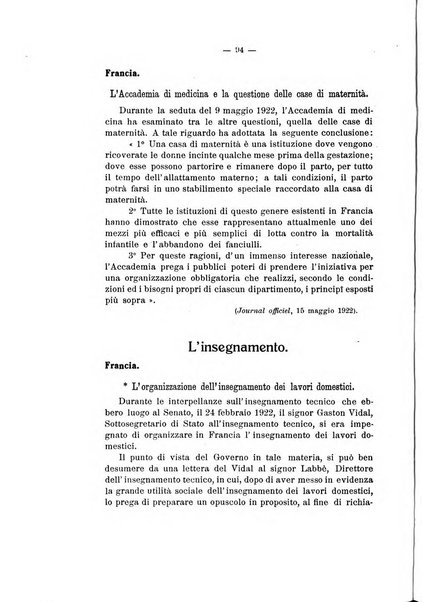 Informazioni sociali pubblicazione mensile curata dall'Ufficio corrispondente di Roma dell'Ufficio internazionale del lavoro, Ginevra