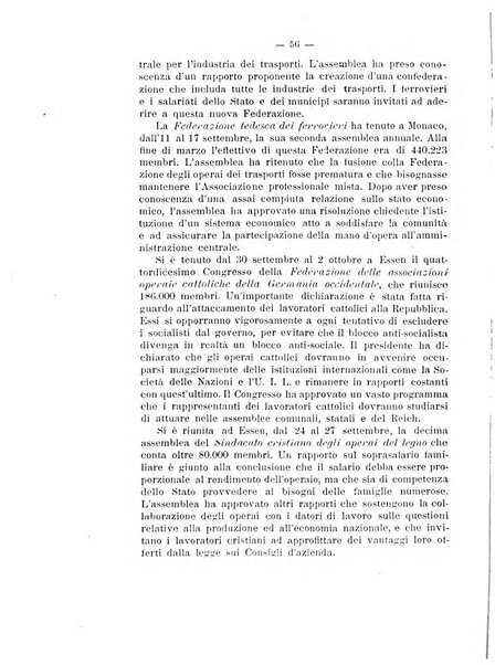 Informazioni sociali pubblicazione mensile curata dall'Ufficio corrispondente di Roma dell'Ufficio internazionale del lavoro, Ginevra