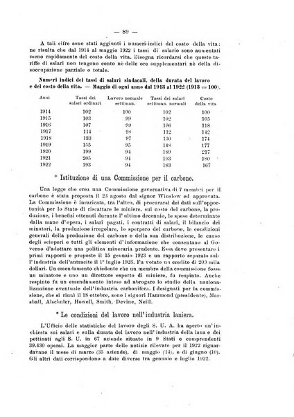 Informazioni sociali pubblicazione mensile curata dall'Ufficio corrispondente di Roma dell'Ufficio internazionale del lavoro, Ginevra