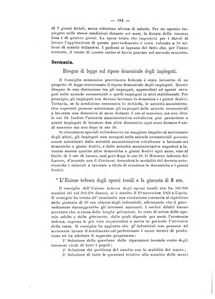 Informazioni sociali pubblicazione mensile curata dall'Ufficio corrispondente di Roma dell'Ufficio internazionale del lavoro, Ginevra