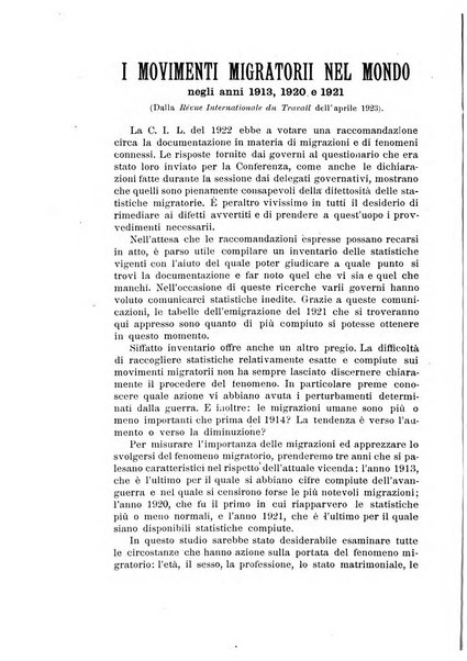 Informazioni sociali pubblicazione mensile curata dall'Ufficio corrispondente di Roma dell'Ufficio internazionale del lavoro, Ginevra