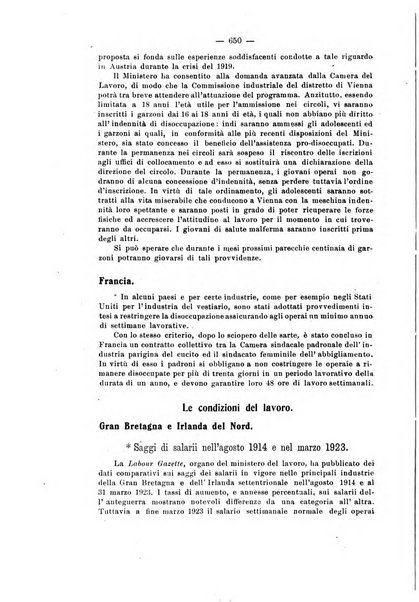 Informazioni sociali pubblicazione mensile curata dall'Ufficio corrispondente di Roma dell'Ufficio internazionale del lavoro, Ginevra