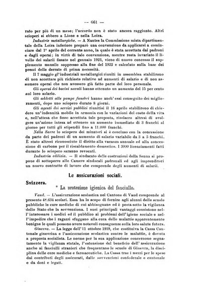 Informazioni sociali pubblicazione mensile curata dall'Ufficio corrispondente di Roma dell'Ufficio internazionale del lavoro, Ginevra