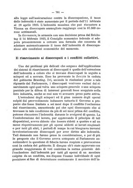 Informazioni sociali pubblicazione mensile curata dall'Ufficio corrispondente di Roma dell'Ufficio internazionale del lavoro, Ginevra